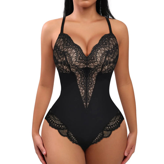 Laced V Bodysuit 